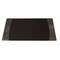 Dacasso Protacini Castlerock Gray Italian Patent Leather 34 x 20 Side-Rail Desk Pad P6201 - alternate 1